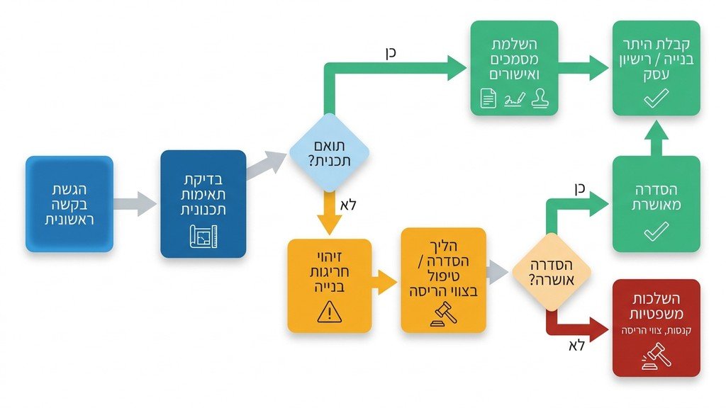 אנשי מקצוע בוחנים תוכניות רישוי לעסק