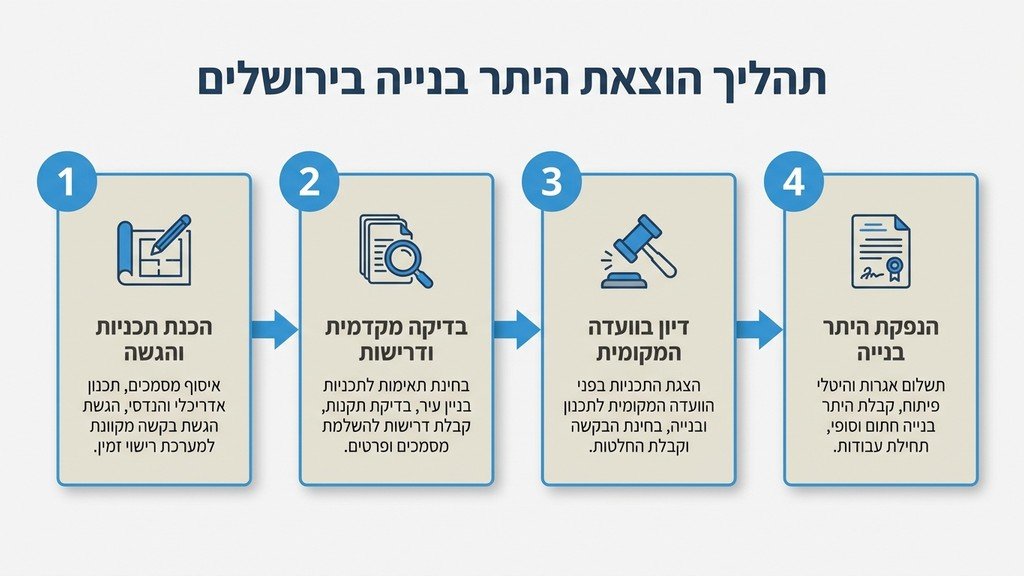 תכנון אדריכלי והגשת בקשה להיתר
