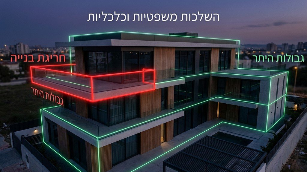 השלכות של חריגות בנייה וצווי הריסה על הנכס